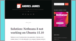 Desktop Screenshot of andres.jaimes.net